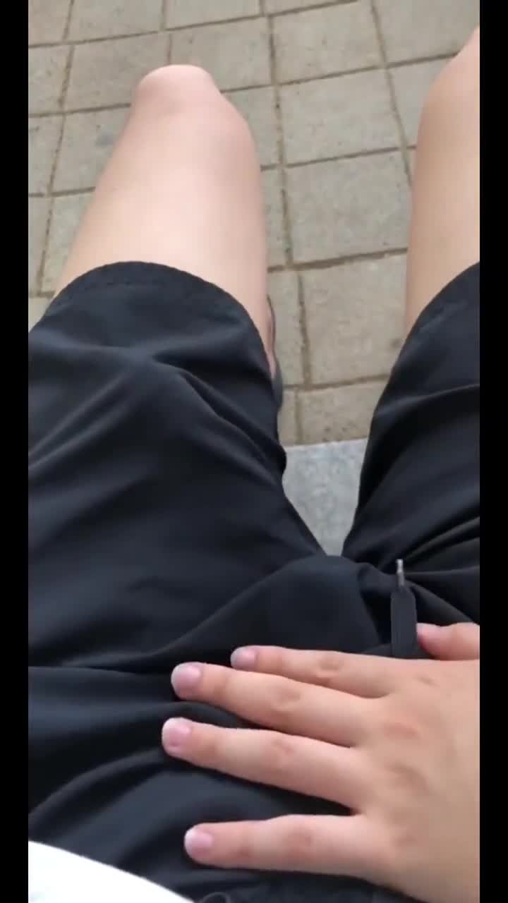 길거리에서 애무하는 미쳤나봐 커플 통합본 (길거리+공원벤치+시오후키) 썸네일